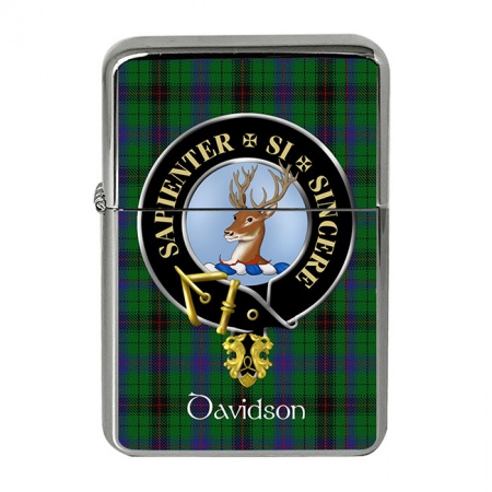 Davidson Scottish Clan Crest Flip Top Lighter