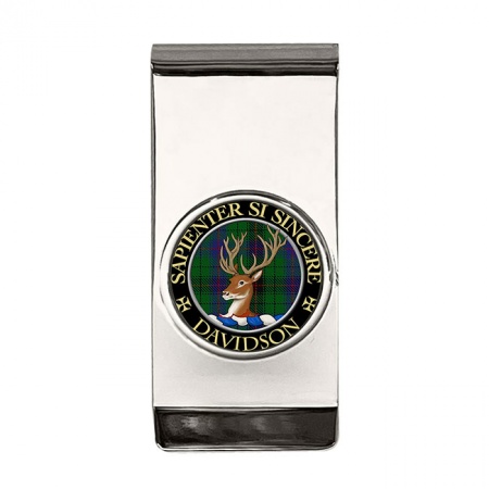 Davidson Scottish Clan Crest Money Clip