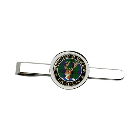 Davidson Scottish Clan Crest Tie Clip