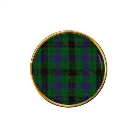 Davidson Scottish Tartan Pin Badge