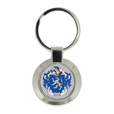 Davis (England) Coat of Arms Key Ring