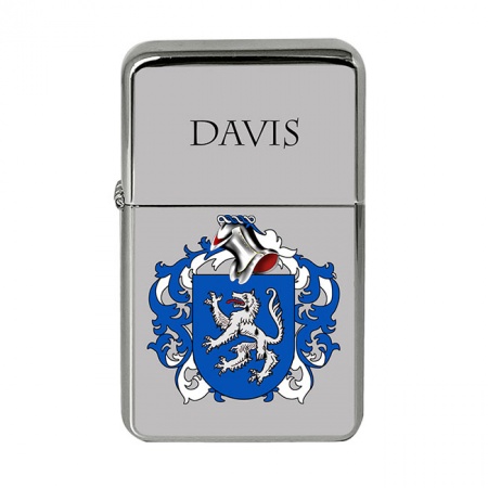 Davis (England) Coat of Arms Flip Top Lighter