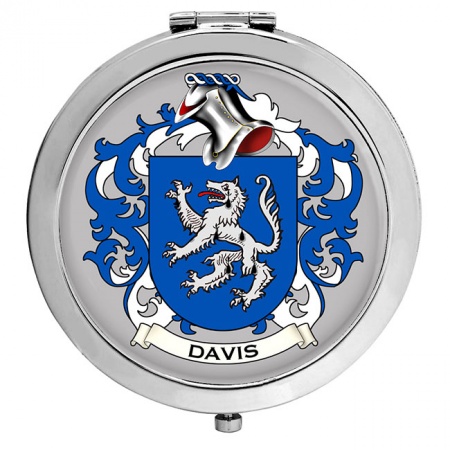 Davis (England) Coat of Arms Compact Mirror