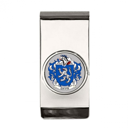 Davis (England) Coat of Arms Money Clip