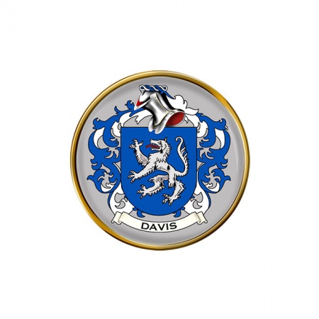 Davis (England) Coat of Arms Pin Badge