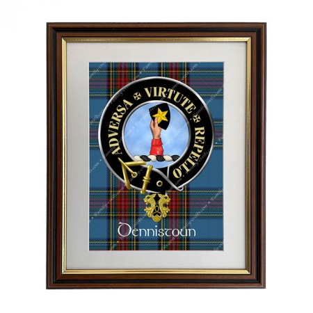 Dennistoun Scottish Clan Crest Framed Print