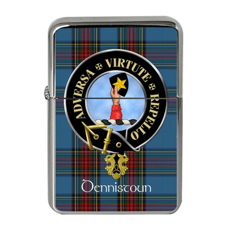 Dennistoun Scottish Clan Crest Flip Top Lighter
