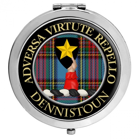 Dennistoun Scottish Clan Crest Compact Mirror