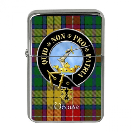 Dewar Scottish Clan Crest Flip Top Lighter