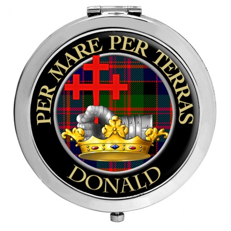 Donald of MacDonald Scottish Clan Crest Compact Mirror