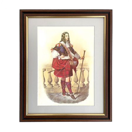 Donnachaidh Scottish Clansman Print