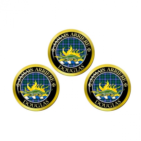 Douglas Scottish Clan Crest Golf Ball Markers