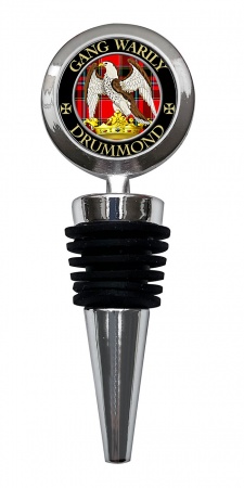 Drummond Scottish Clan Crest Bottle Stopper