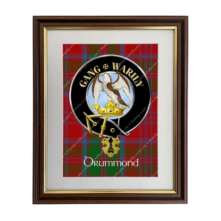 Drummond Scottish Clan Crest Framed Print