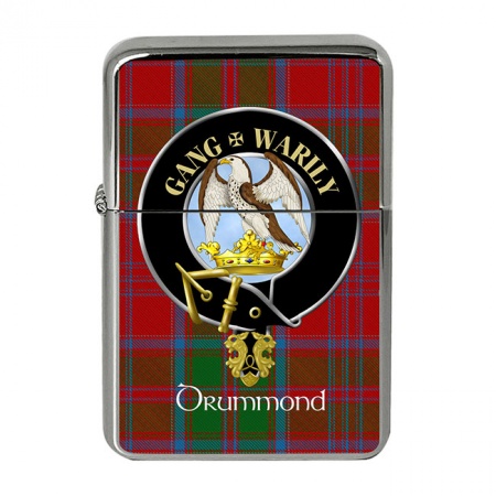 Drummond Scottish Clan Crest Flip Top Lighter
