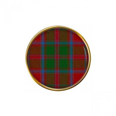 Drummond Scottish Tartan Pin Badge