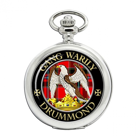 Drummond Scottish Clan Crest Pocket Watch