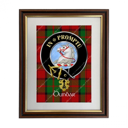 Dunbar Scottish Clan Crest Framed Print