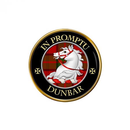 Dunbar Scottish Clan Crest Pin Badge