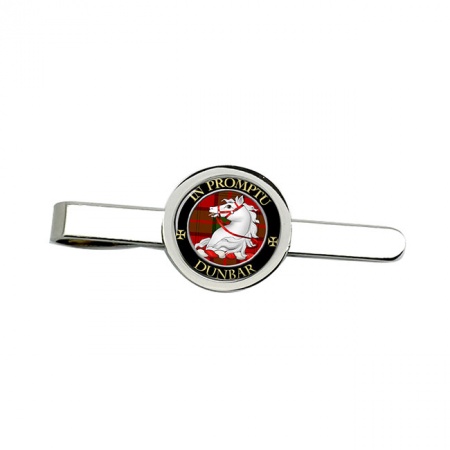 Dunbar Scottish Clan Crest Tie Clip