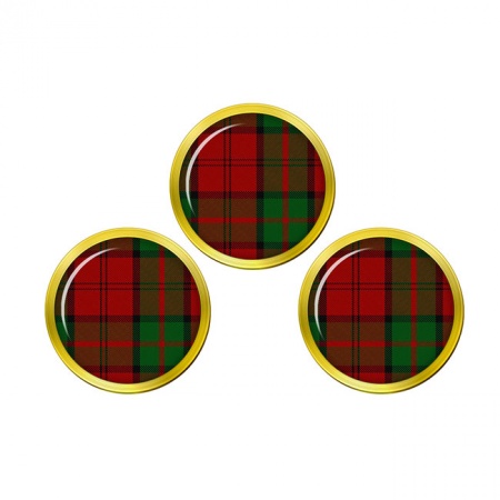 Dunbar Scottish Tartan Golf Ball Markers