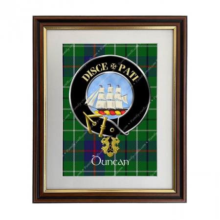 Duncan Scottish Clan Crest Framed Print