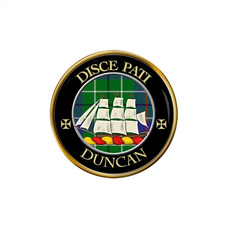 Duncan Scottish Clan Crest Pin Badge