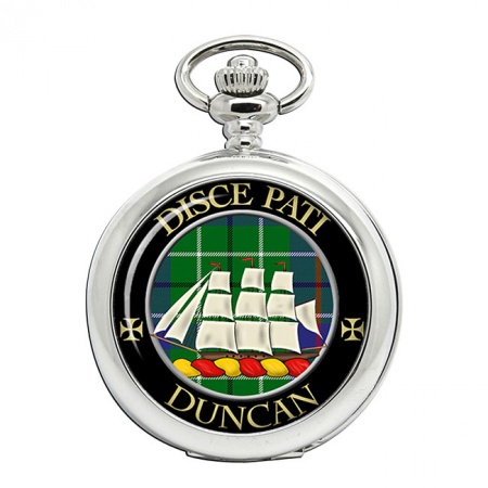 Duncan Scottish Clan Crest Pocket Watch