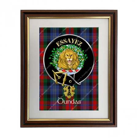 Dundas Scottish Clan Crest Framed Print
