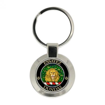 Dundas Scottish Clan Crest Key Ring