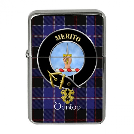 Dunlop Scottish Clan Crest Flip Top Lighter