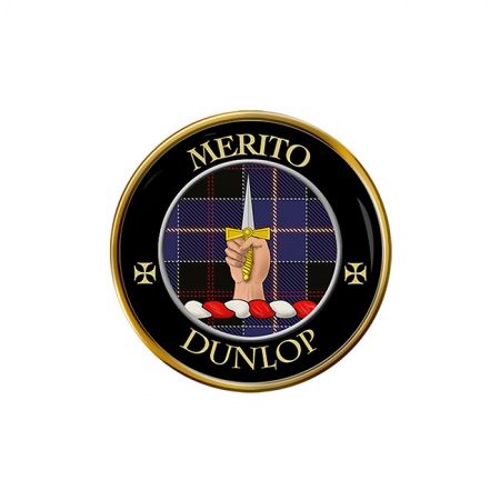 Dunlop Scottish Clan Crest Pin Badge