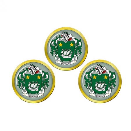 Durand (France) Coat of Arms Golf Ball Markers