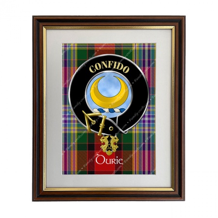 Durie Scottish Clan Crest Framed Print