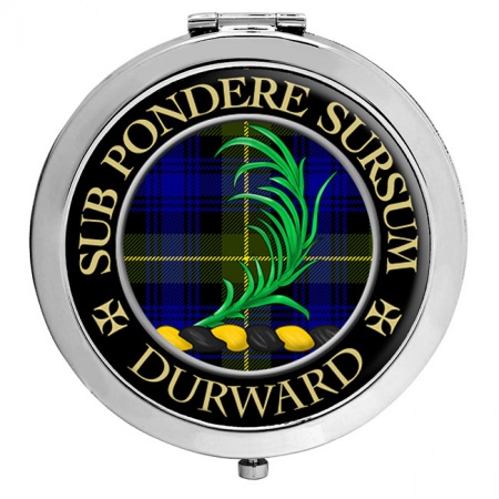 Durward Scottish Clan Crest Compact Mirror