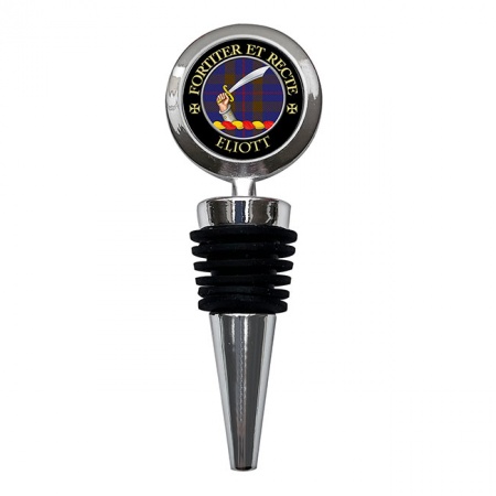 Eliott Scottish Clan Crest Bottle Stopper