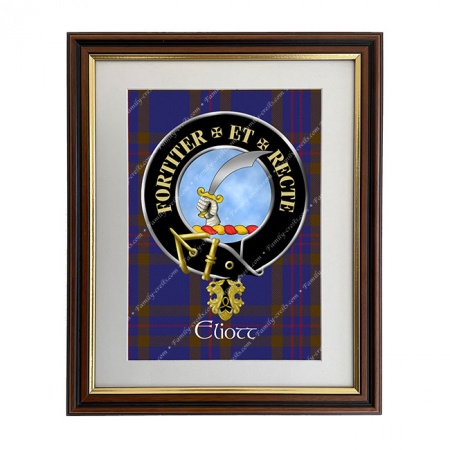 Eliott Scottish Clan Crest Framed Print