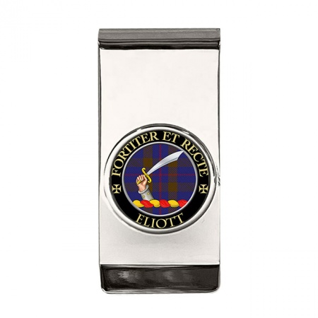 Eliott Scottish Clan Crest Money Clip