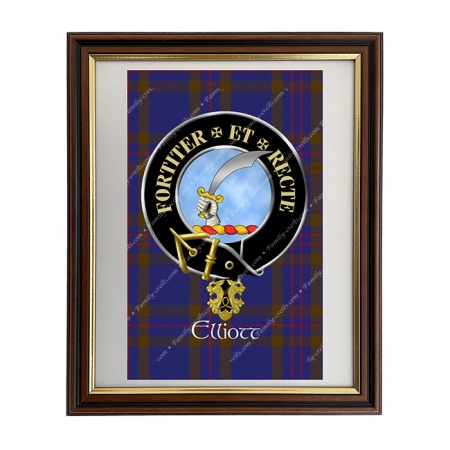 Elliott Scottish Clan Crest Framed Print