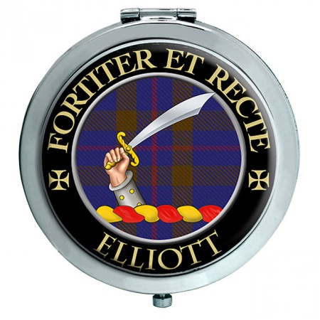 Elliott Scottish Clan Crest Compact Mirror