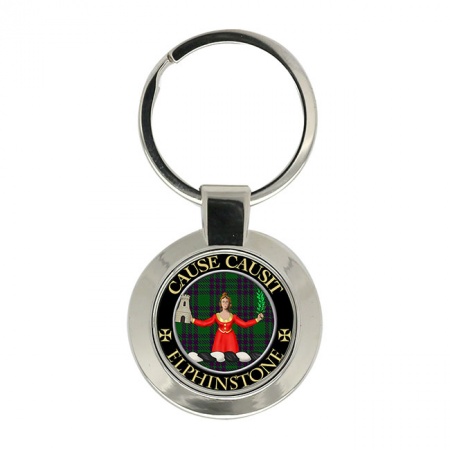 Elphinstone Scottish Clan Crest Key Ring