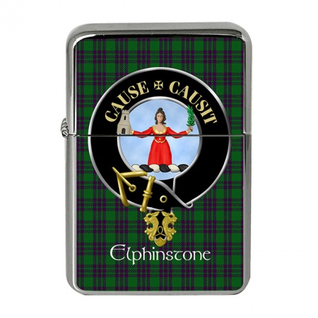 Elphinstone Scottish Clan Crest Flip Top Lighter