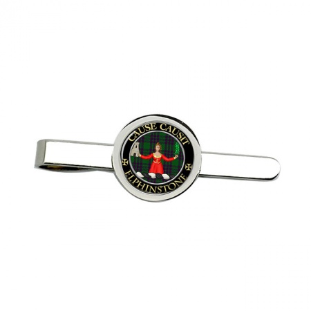 Elphinstone Scottish Clan Crest Tie Clip