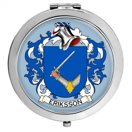 Eriksson (Sweden) Coat of Arms Compact Mirror