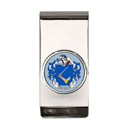 Eriksson (Sweden) Coat of Arms Money Clip