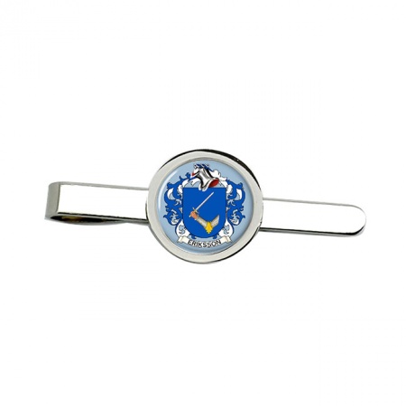 Eriksson (Sweden) Coat of Arms Tie Clip