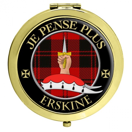 Erskine Scottish Clan Crest Compact Mirror