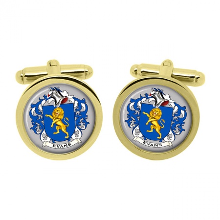 Evans (Wales) Coat of Arms Cufflinks