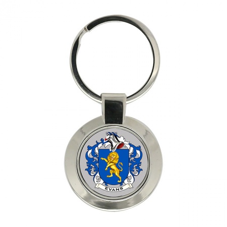 Evans (Wales) Coat of Arms Key Ring