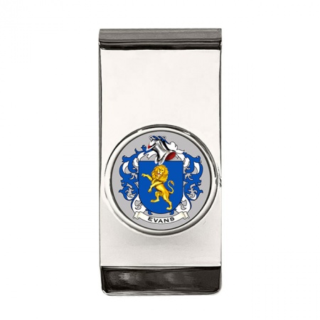 Evans (Wales) Coat of Arms Money Clip